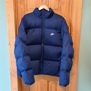 Nike Navy Puffer Jacket
